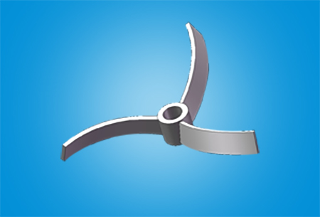 Three-Blade Swept-Back Impeller