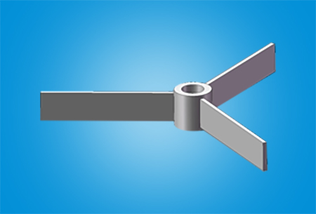 Three Straight-Blade Impeller