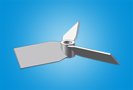 Pitched-Blade Open Turbine Impeller