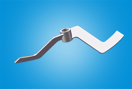 Curved-Edge Pitched-Blade Impeller